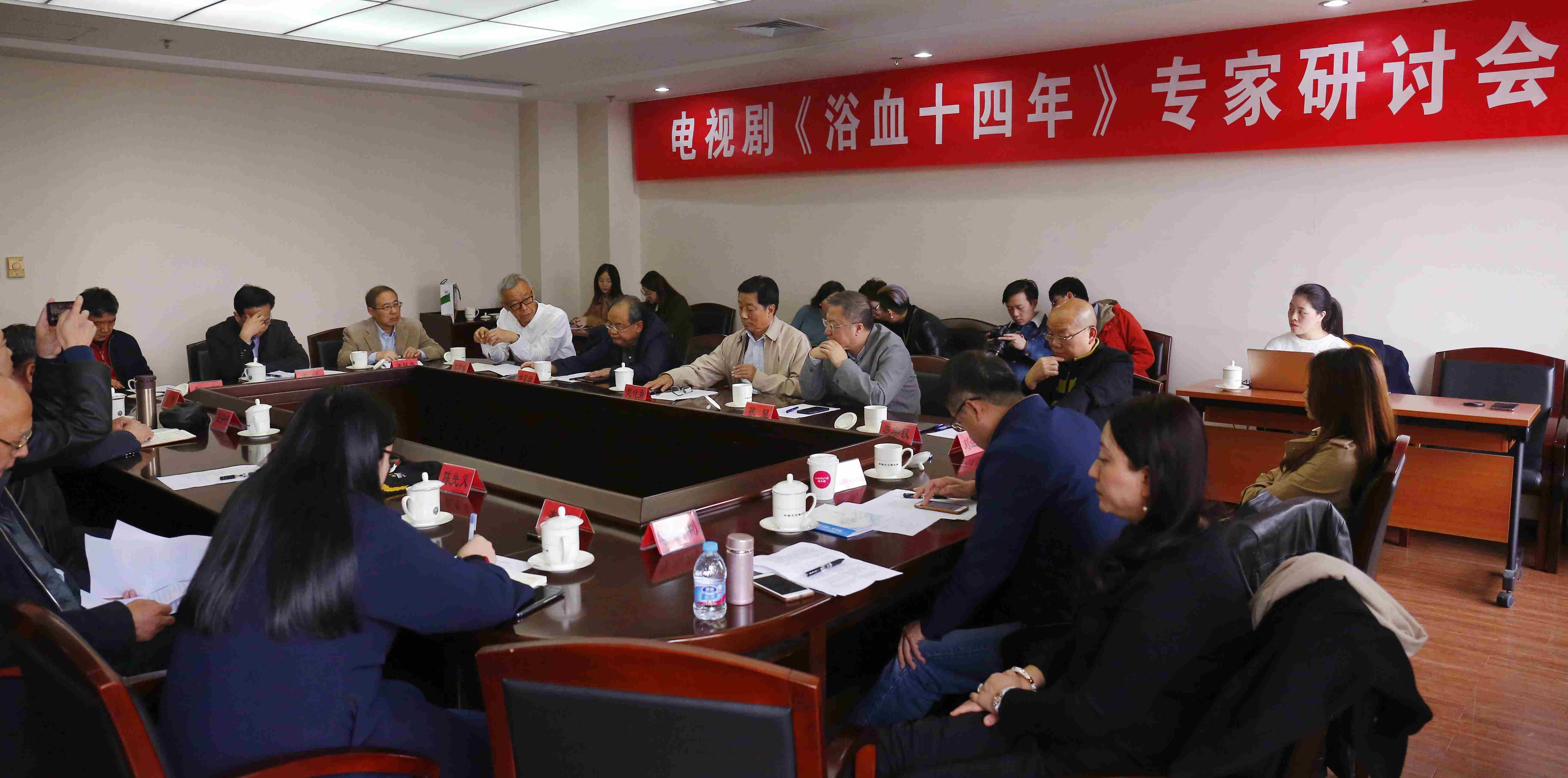 中国视协在京召开电视剧《浴血十四年》专家研讨会